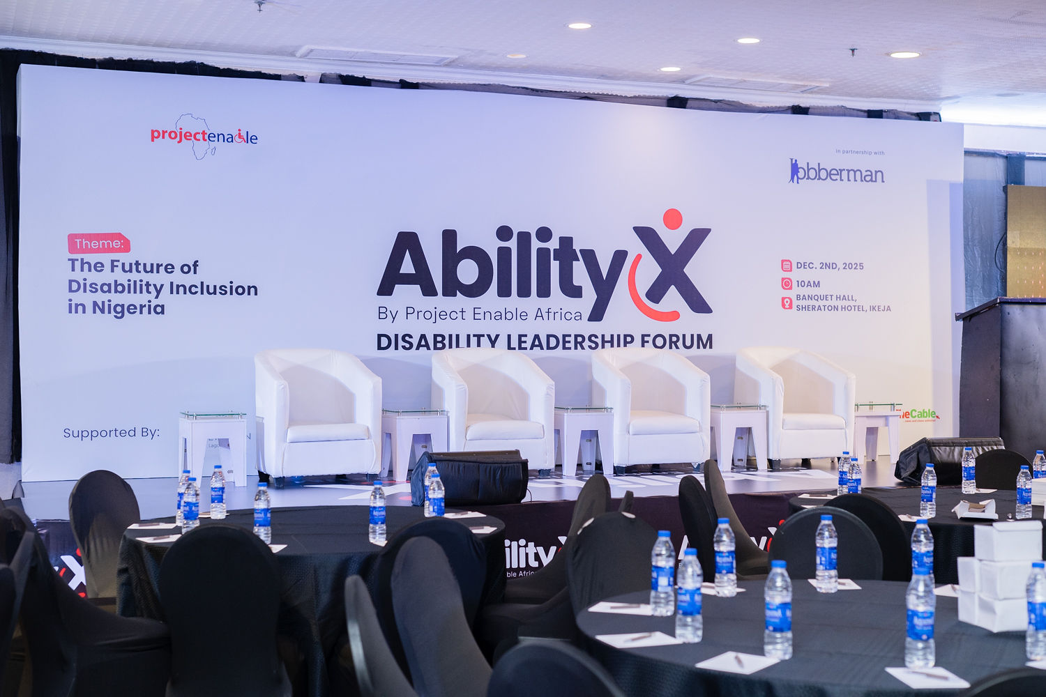 Main stage at AbilityX